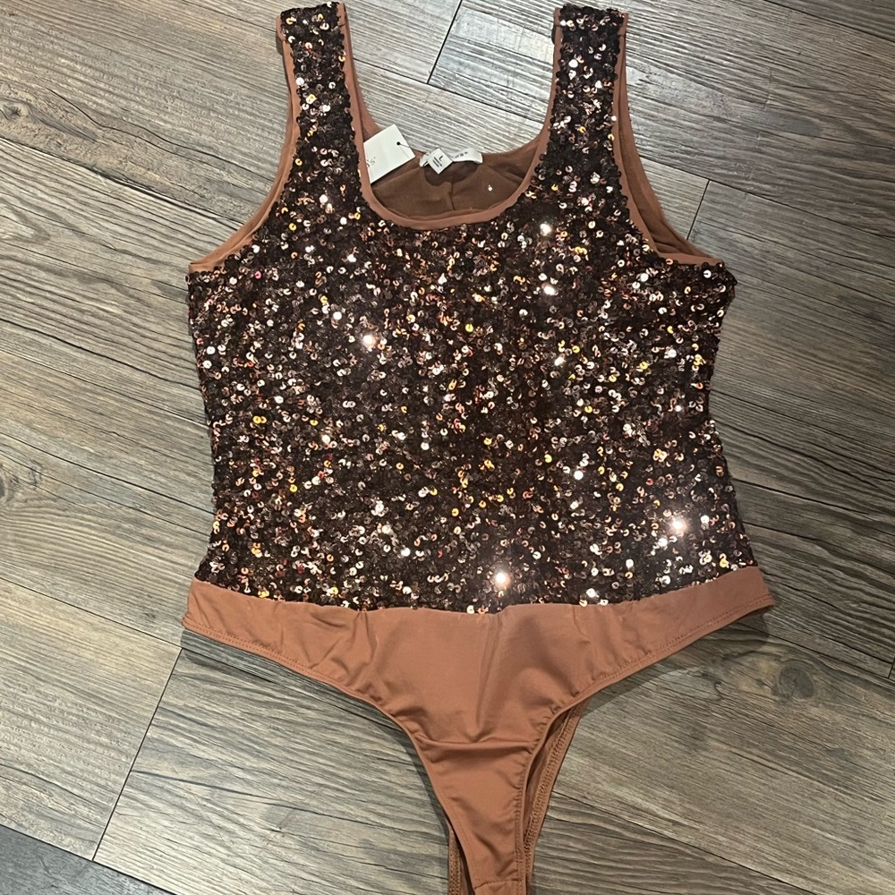 Sequin Bodysuit! NWT